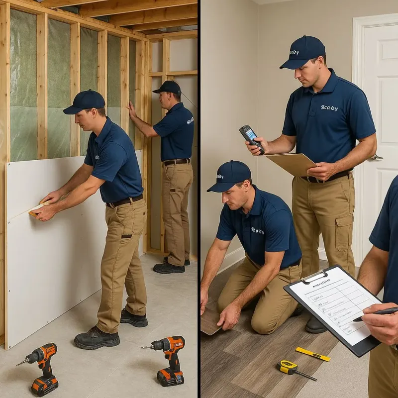 Repairs and Reconstruction process in Lemon Grove, CA